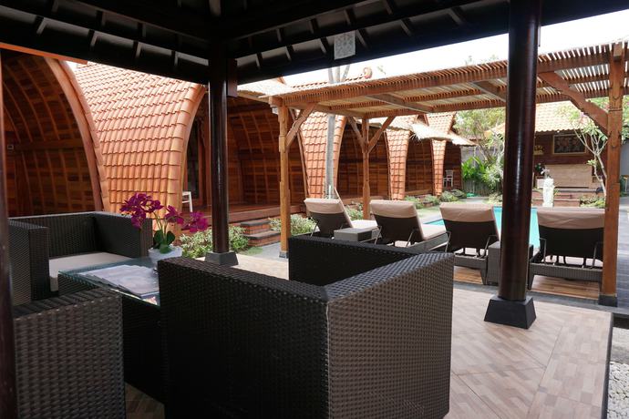 Imagen del bar/restaurante del Hotel Poedja Villa Jimbaran. Foto 7