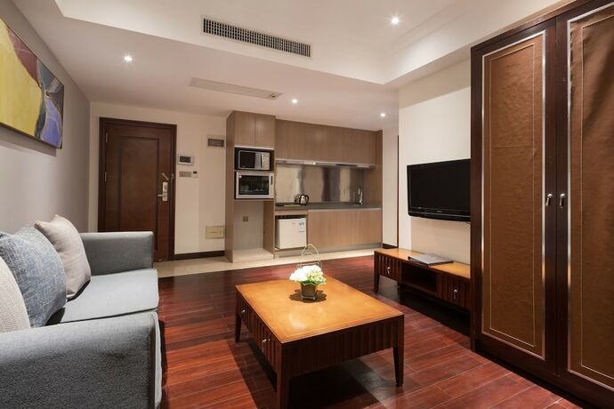 Imagen de la habitación del Hotel Poltton International Apartment Pazhou. Foto 20