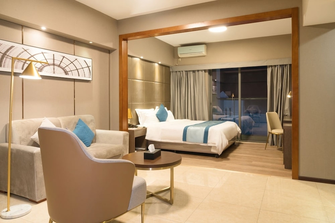 Imagen de la habitación del Hotel Poltton International Apartment (foshan Zumiao Lingnan Tiandi Branch). Foto 2