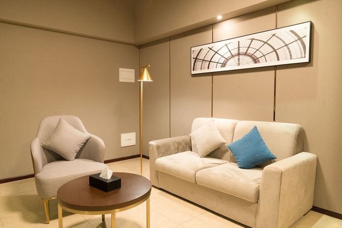 Imagen de la habitación del Hotel Poltton International Apartment (foshan Zumiao Lingnan Tiandi Branch). Foto 3