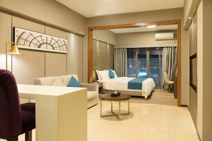 Imagen de la habitación del Hotel Poltton International Apartment (foshan Zumiao Lingnan Tiandi Branch). Foto 10