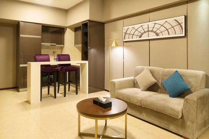 Imagen de la habitación del Hotel Poltton International Apartment (foshan Zumiao Lingnan Tiandi Branch). Foto 11