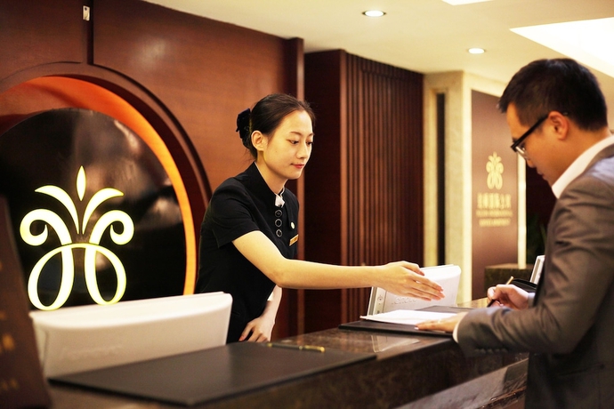 Imagen de los interiores del Hotel Poltton International Apartment (foshan Zumiao Lingnan Tiandi Branch). Foto 19