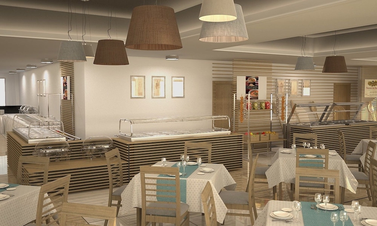 Imagen del bar/restaurante del Hotel Pomorie Sun. Foto 5