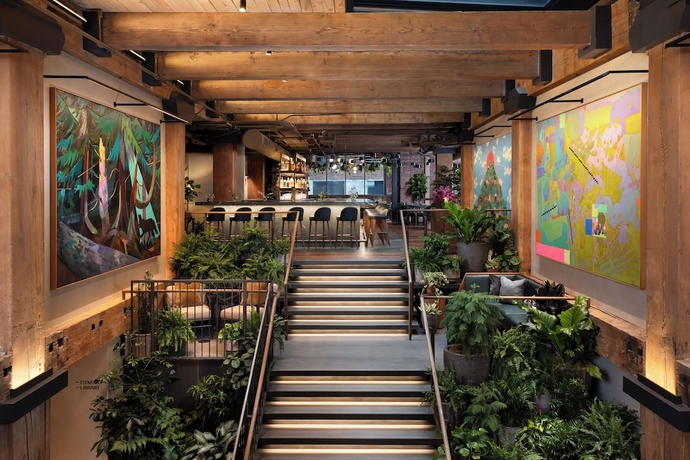 Imagen de los interiores del Hotel Populus Seattle. Foto 13