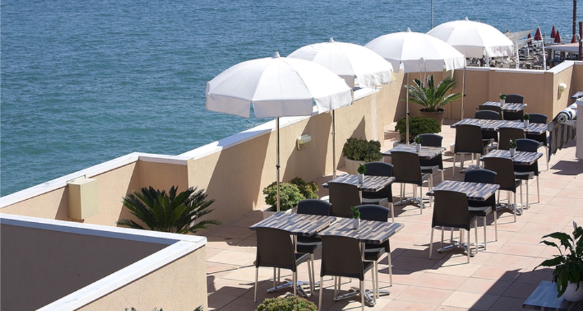 Imagen del bar/restaurante del Hotel Port Marine - Sète. Foto 5