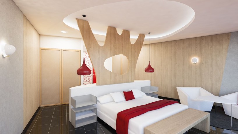 Imagen de la habitación del Hotel Porta Fira. Foto 5