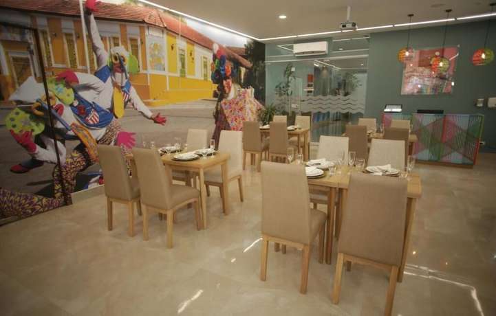 Imagen del bar/restaurante del Hotel Portal del Rio. Foto 4