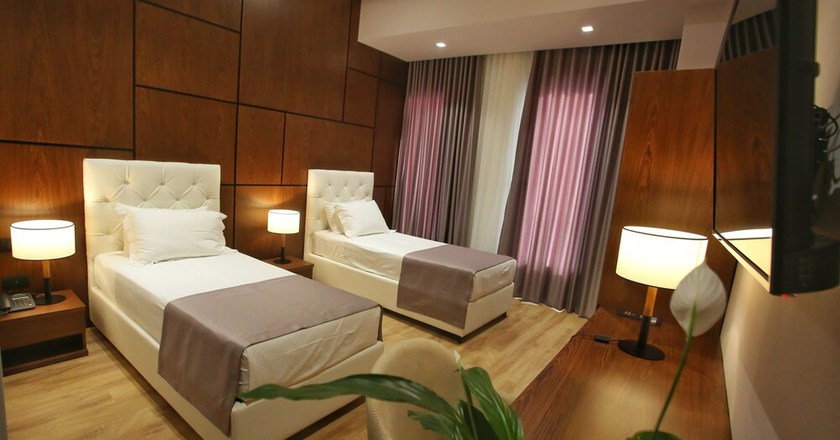 Imagen de la habitación del Hotel Portik. Foto 16