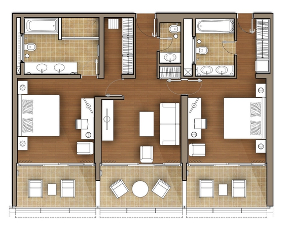 Imagen de la habitación del Hotel Porto Carras Meliton. Foto 3