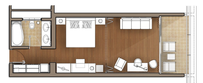 Imagen de la habitación del Hotel Porto Carras Meliton. Foto 4