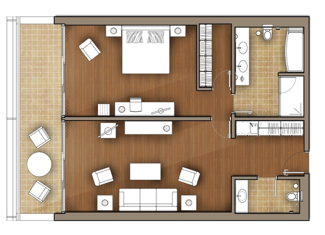 Imagen de la habitación del Hotel Porto Carras Meliton. Foto 5