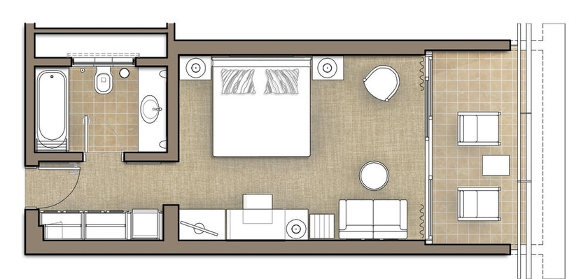 Imagen de la habitación del Hotel Porto Carras Meliton. Foto 6