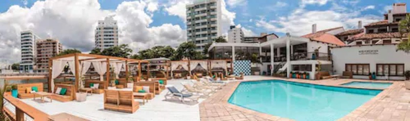 Imagen de la piscina del Hotel Porto do Sol, Guarapari. Foto 19
