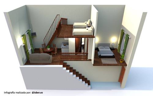Imagen de la habitación del Hotel Posada Andariveles. Foto 9
