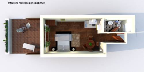 Imagen de la habitación del Hotel Posada Andariveles. Foto 10