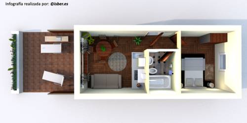 Imagen de la habitación del Hotel Posada Andariveles. Foto 11