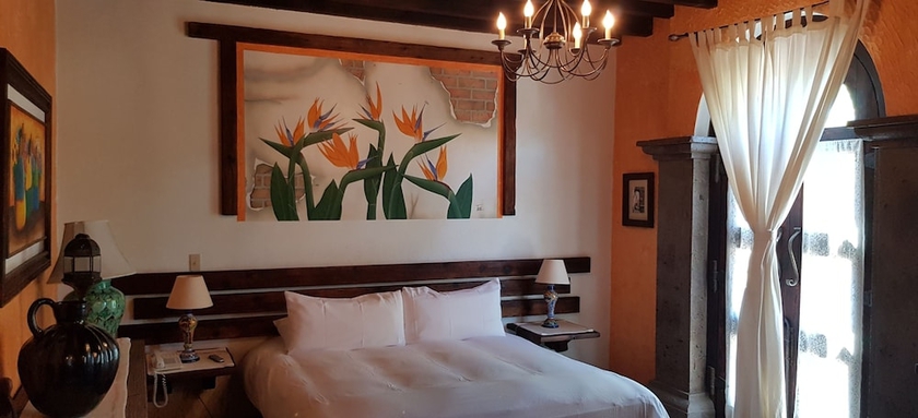 Imagen de la habitación del Hotel Posada De Las Flores Loreto. Foto 4