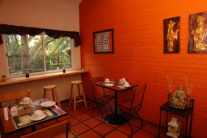 Imagen del bar/restaurante del Hotel Posada Del Bosque, Colonia de Sacramento. Foto 2