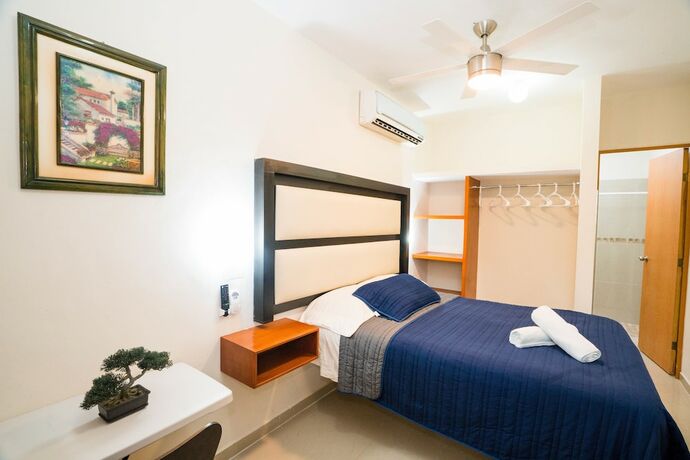 Imagen de la habitación del Hotel Posada Flamingos. Foto 12