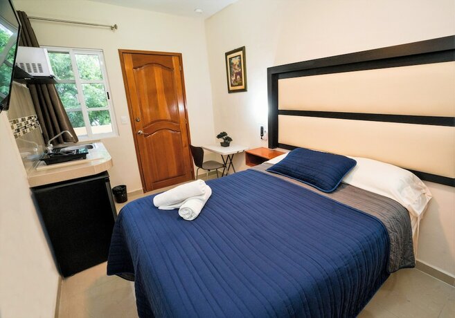 Imagen de la habitación del Hotel Posada Flamingos. Foto 14