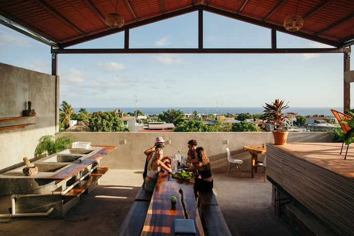 Imagen de los interiores del Hotel Posada Mixteca H, Puerto Escondido. Foto 20