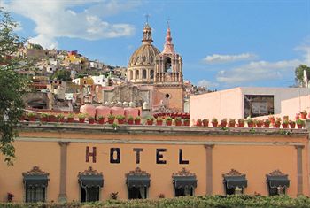 Imagen de los exteriores del Hotel Posada Santa Fe, Guanajuato. Foto 11