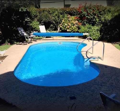 Imagen de la piscina del Hotel Posada del Angel, Colonia de Sacramento. Foto 19