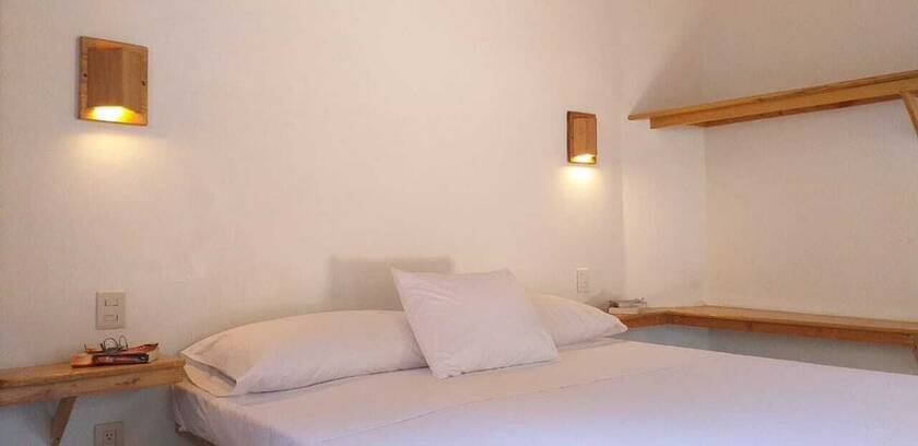 Imagen de la habitación del Hotel Posada del Arquitecto. Foto 12