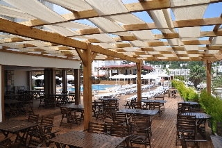 Imagen del bar/restaurante del Hotel Poseidon Suites Bodrum. Foto 7