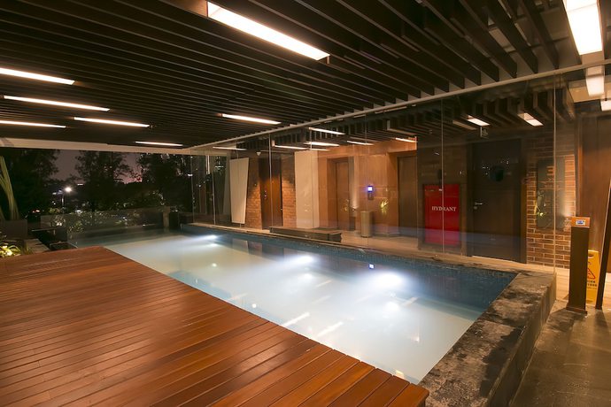 Imagen de la piscina del Hotel Posto Dormire Jakarta - Chse Certified. Foto 20