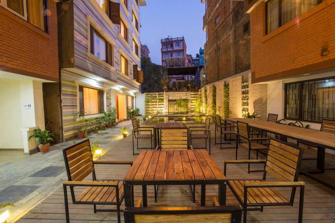 Imagen de los exteriores del Hotel Potala Guest House, Katmandu. Foto 10