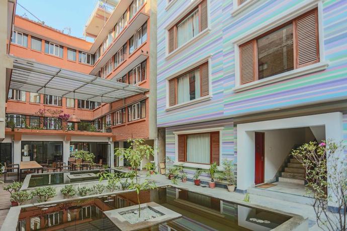 Imagen de los exteriores del Hotel Potala Guest House, Katmandu. Foto 11