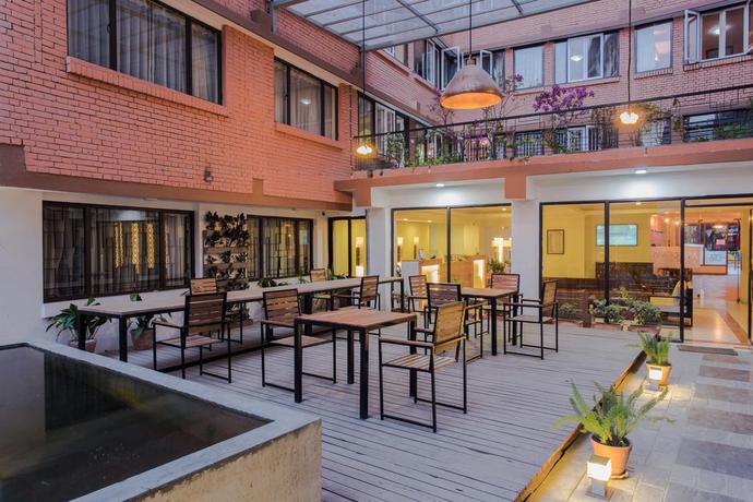 Imagen de los exteriores del Hotel Potala Guest House, Katmandu. Foto 12