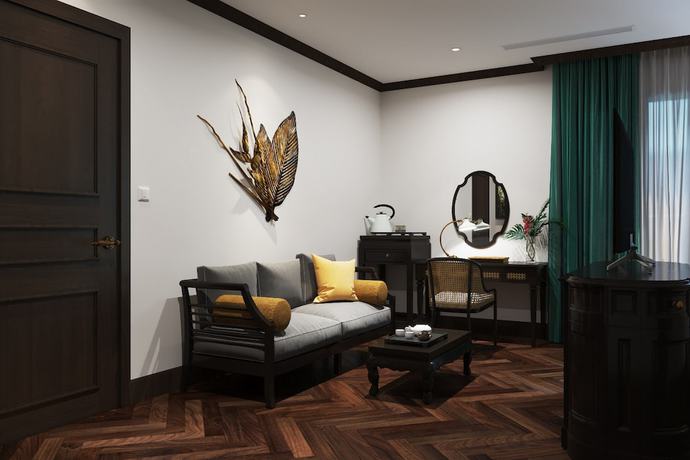 Imagen de la habitación del Hotel Potique. Foto 11