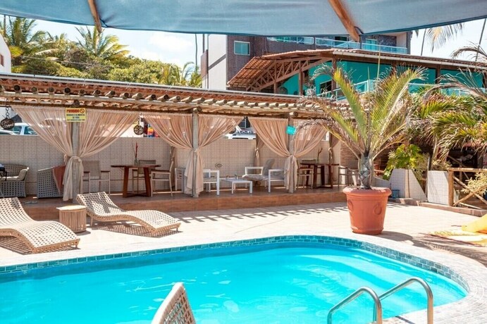 Imagen de la piscina del Hotel Pousada Beach House Coqueirinho. Foto 38