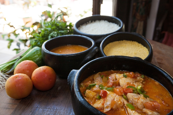 Imagen del bar/restaurante del Hotel Pousada Blue Marlin. Foto 3