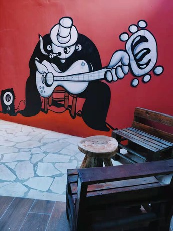 Imagen del bar/restaurante del Hotel Pousada Blues. Foto 8