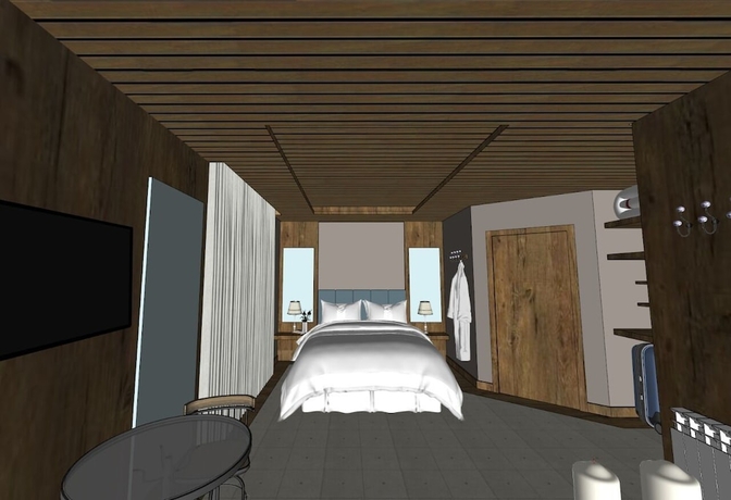 Imagen de la habitación del Hotel Pousada Bor&ocirc;. Foto 11
