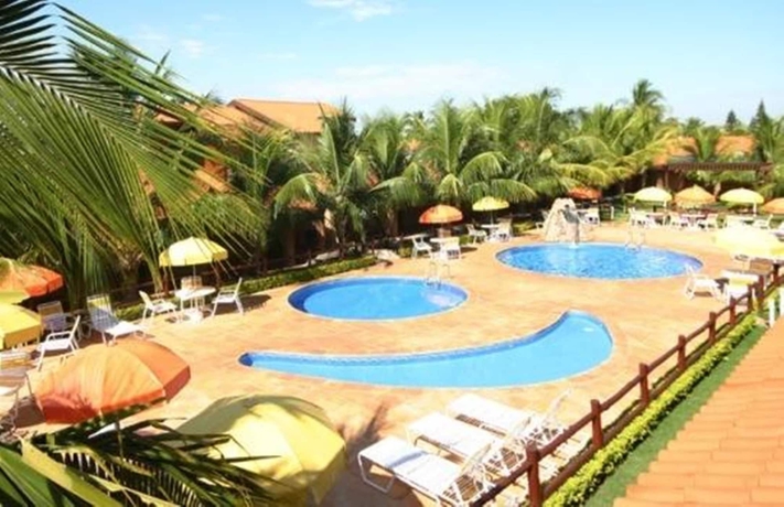 Imagen de la piscina del Hotel Pousada Brilho Do Sol, Ol&iacute;mpia. Foto 17