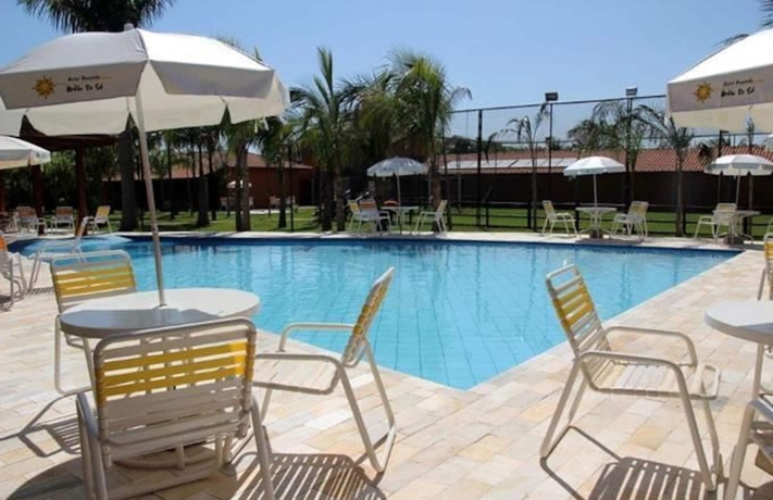 Imagen de la piscina del Hotel Pousada Brilho Do Sol, Ol&iacute;mpia. Foto 18