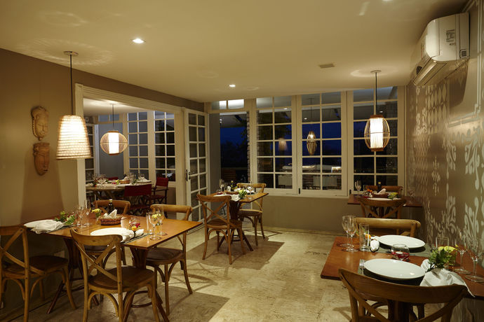 Imagen del bar/restaurante del Hotel Pousada Casa Caiada. Foto 3