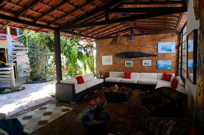 Imagen del bar/restaurante del Hotel Pousada Casa De Maria. Foto 12