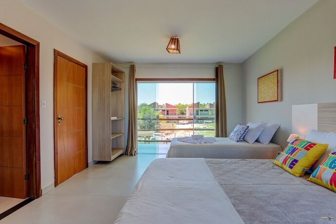 Imagen de la habitación del Hotel Pousada C&eacute;u and Mar de Taipu. Foto 17