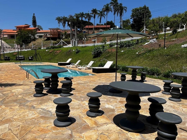 Imagen de la piscina del Hotel Pousada Ch&aacute;cara Rhema. Foto 15