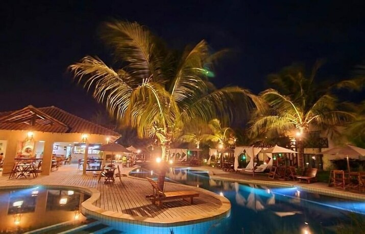 Imagen del bar/restaurante del Hotel Pousada Coqueiro Beach. Foto 19