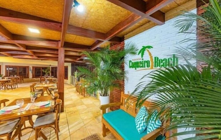 Imagen del bar/restaurante del Hotel Pousada Coqueiro Beach. Foto 20