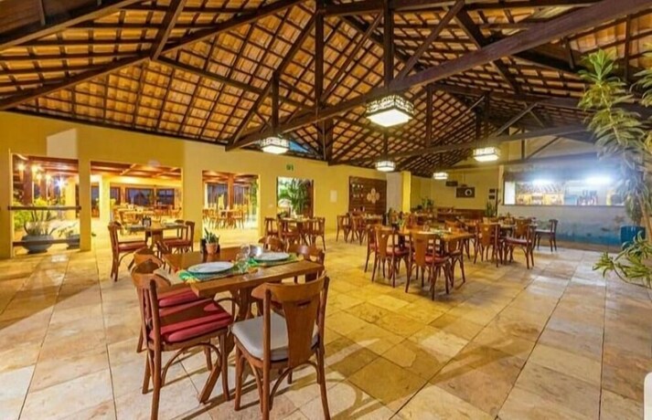 Imagen del bar/restaurante del Hotel Pousada Coqueiro Beach. Foto 22