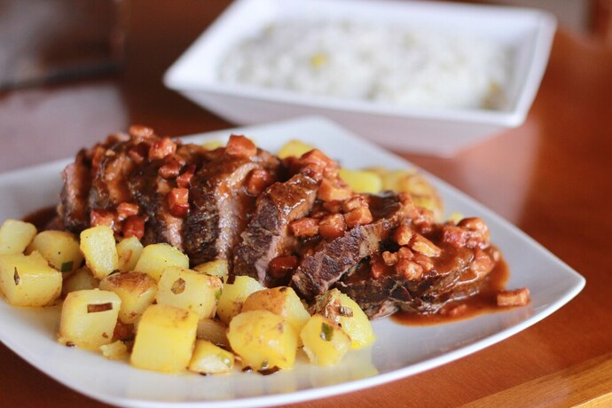 Imagen del bar/restaurante del Hotel Pousada Coqueiro Beach. Foto 23