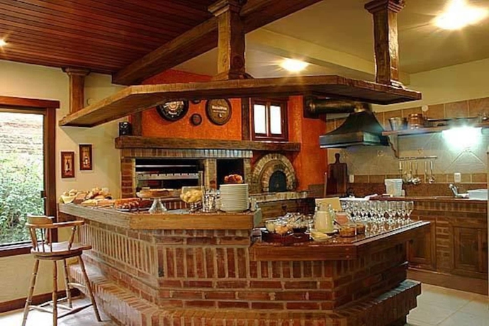 Imagen del bar/restaurante del Hotel Pousada Do Bosque, Canela. Foto 10